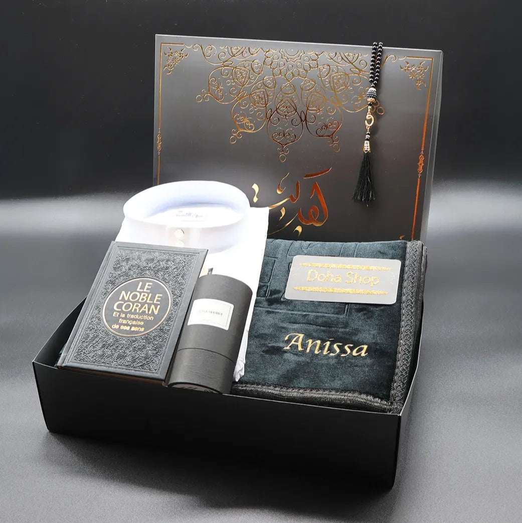 Le Coffret Luxe Noir - Personnalisé par nos soins