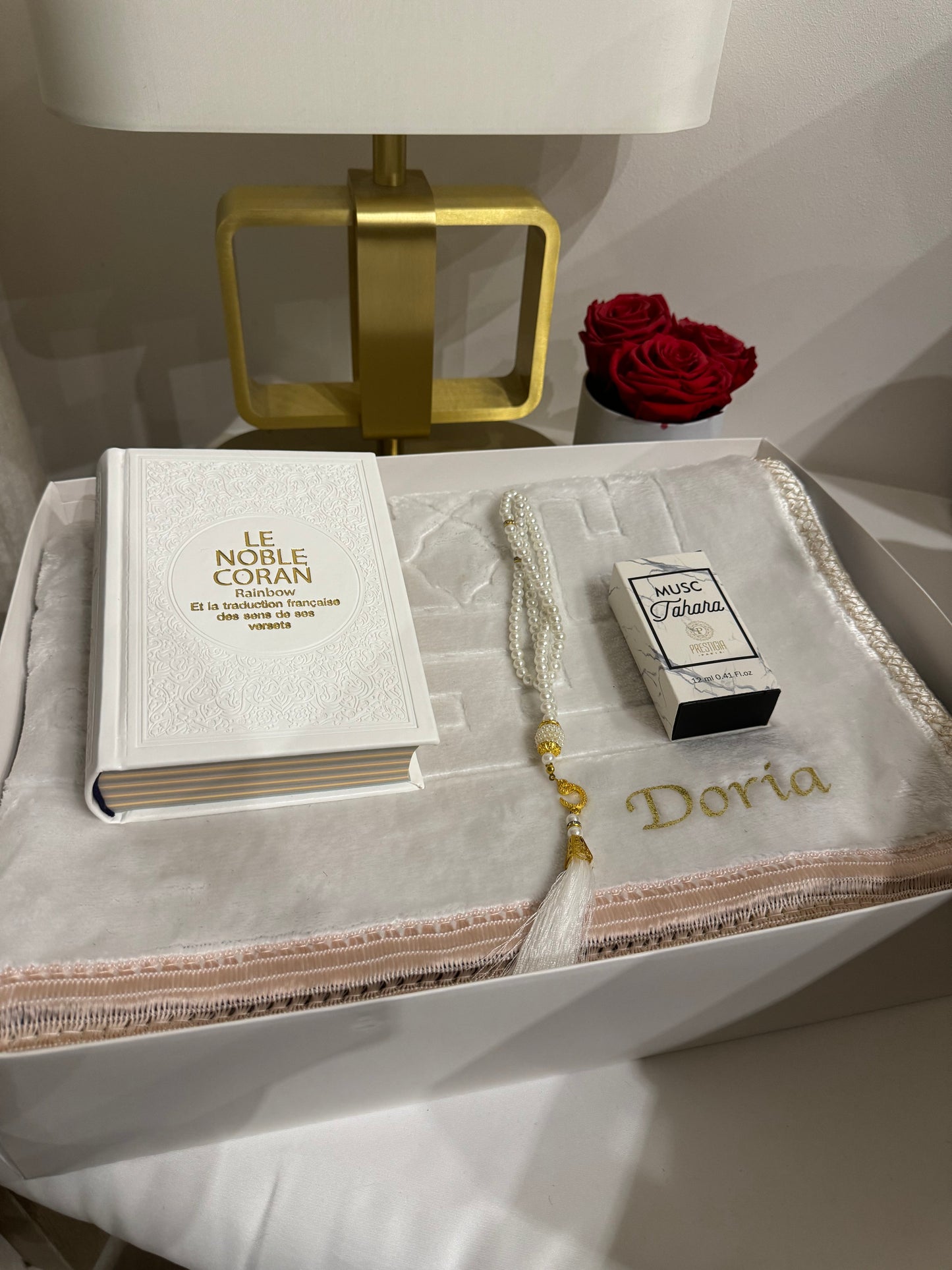 Le Coffret Luxe Blanc - Personnalisé par nos soins